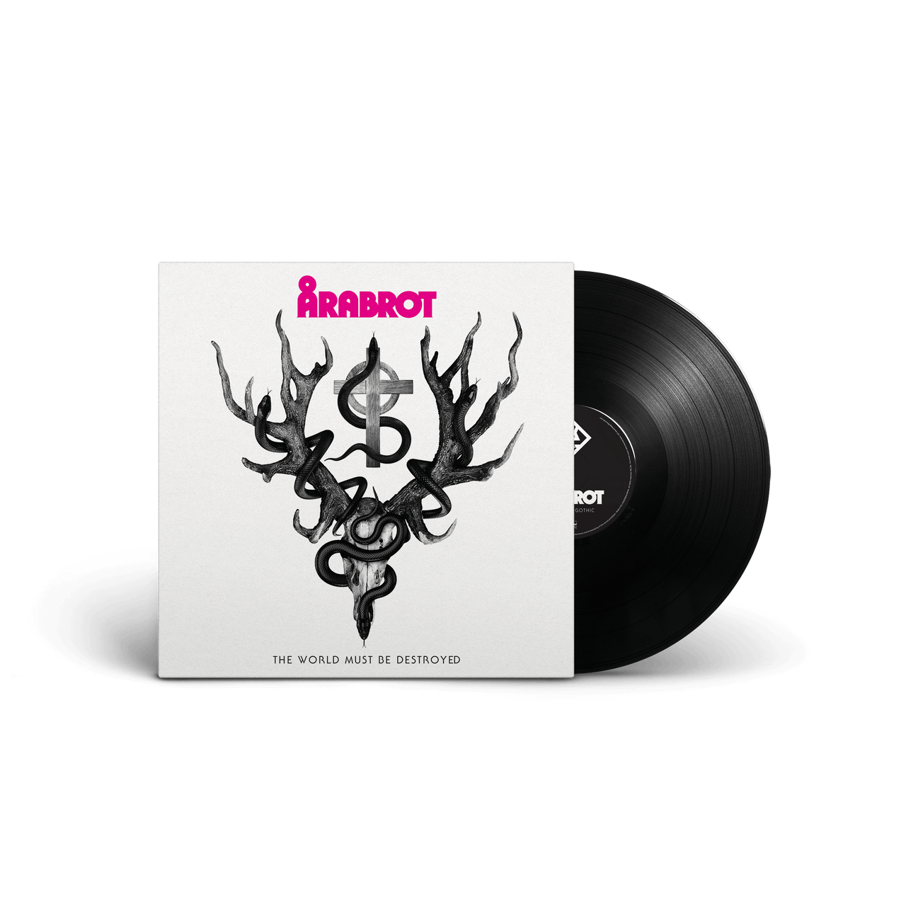 Årabrot 'The World Must Be Destroyed' EP 10" Black Vinyl