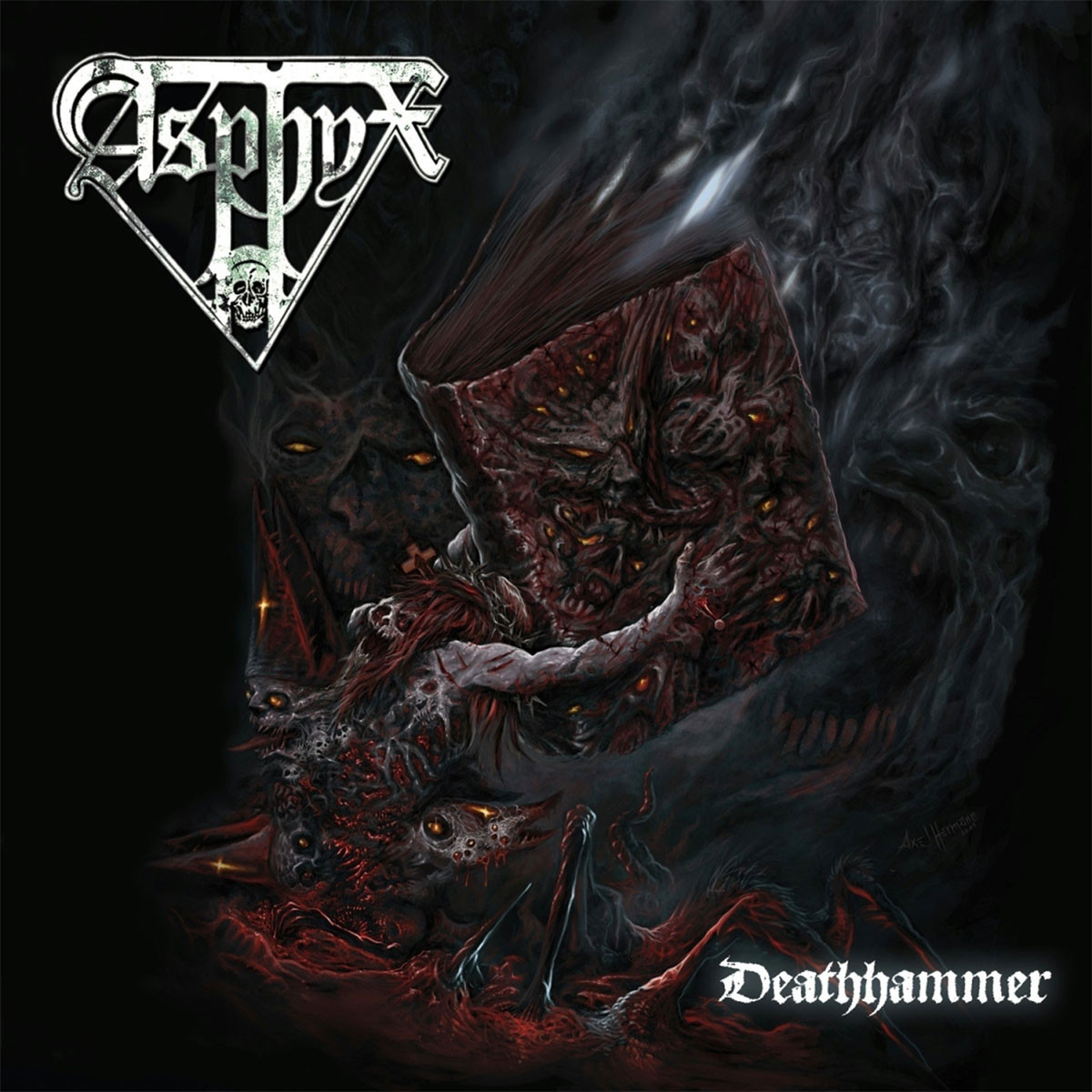 Asphyx 'Deathhammer' CD Front