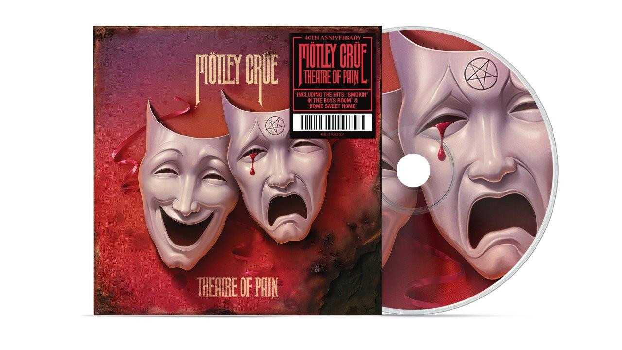 Motley Crue 'Theatre of Pain' (40th Anniversary) CD Digisleeve
