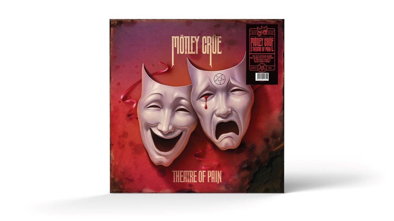 Motley Crue 'Theatre of Pain' (40th Anniversary) LP Black Vinyl