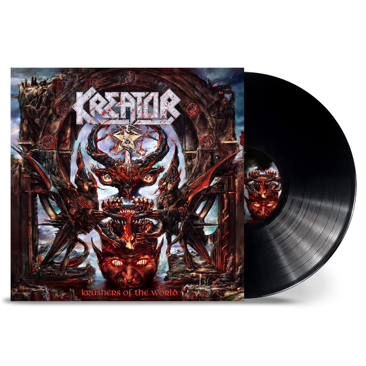 Kreator 'Krushers Of The World' LP Black Vinyl