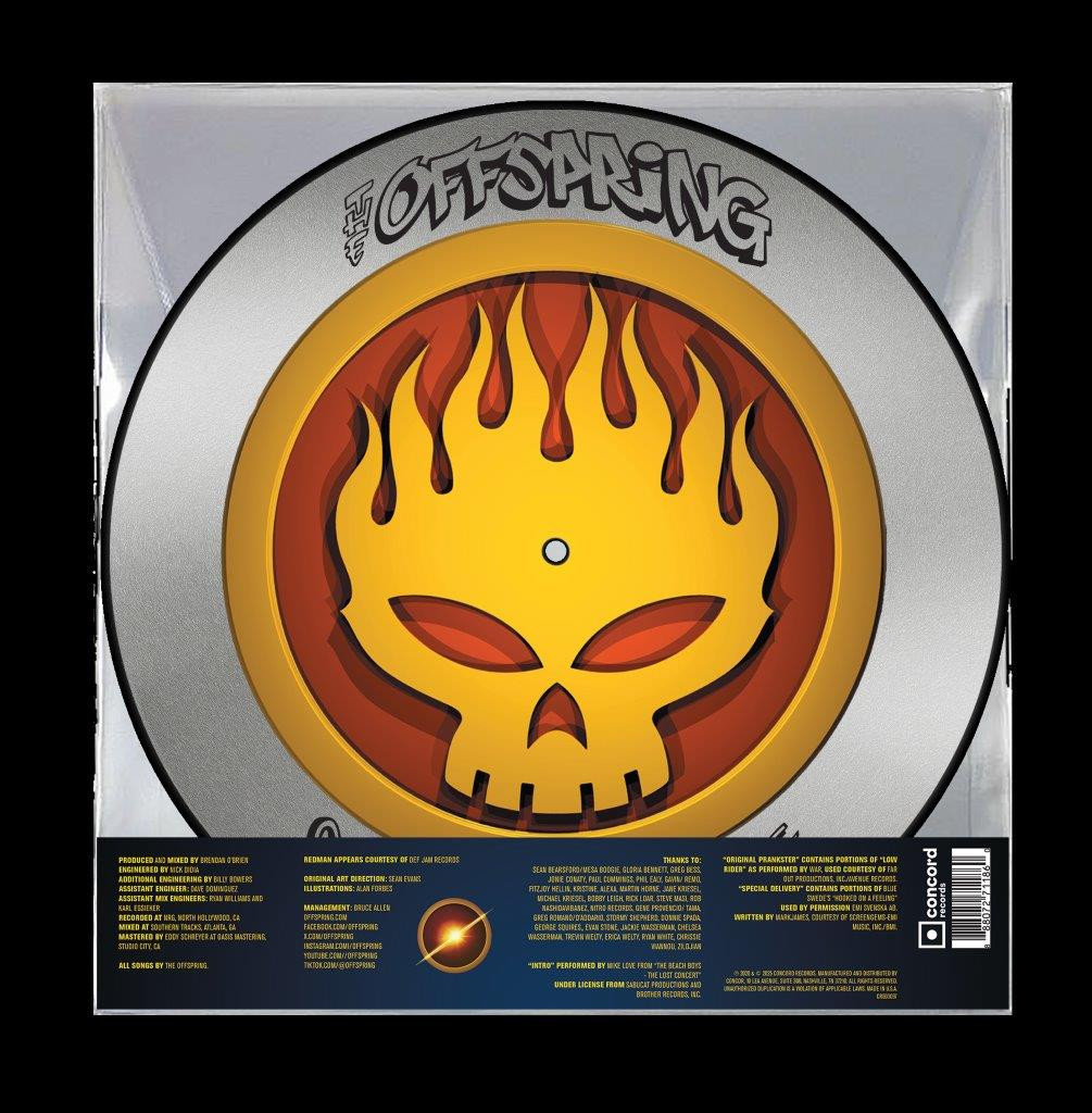 The Offspring 'Conspiracy Of One' (25th Anniversary Edition) LP Picture Disc Vinyl