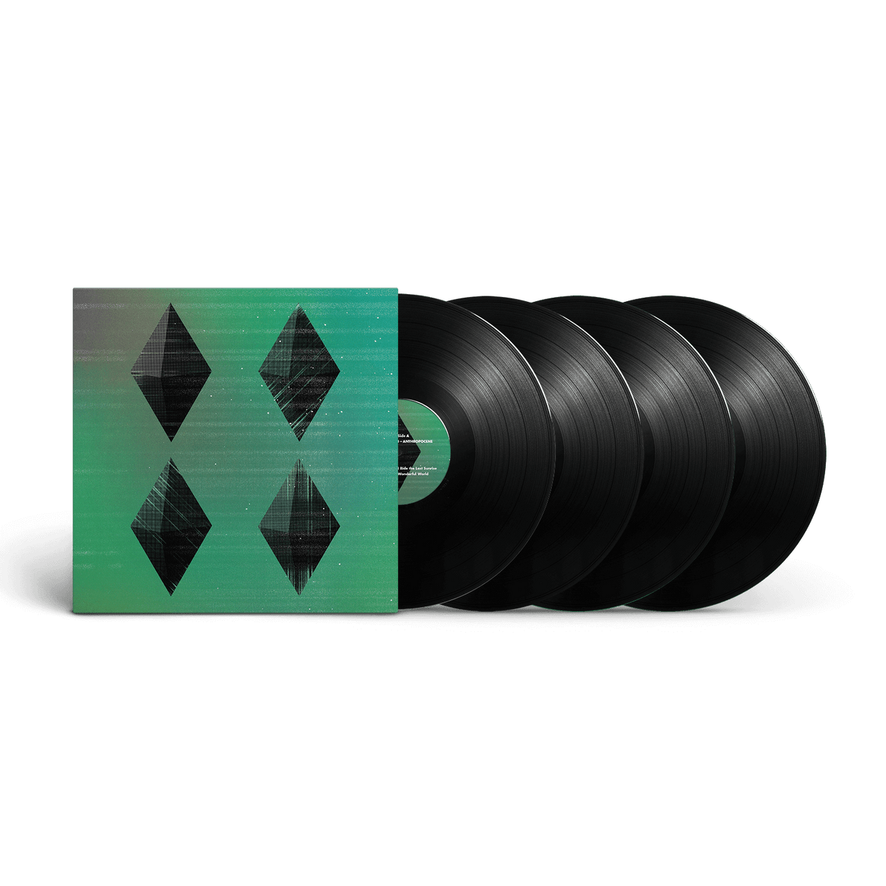 Abraham 'Look, Here Comes The Dark' 4LP Black Vinyl