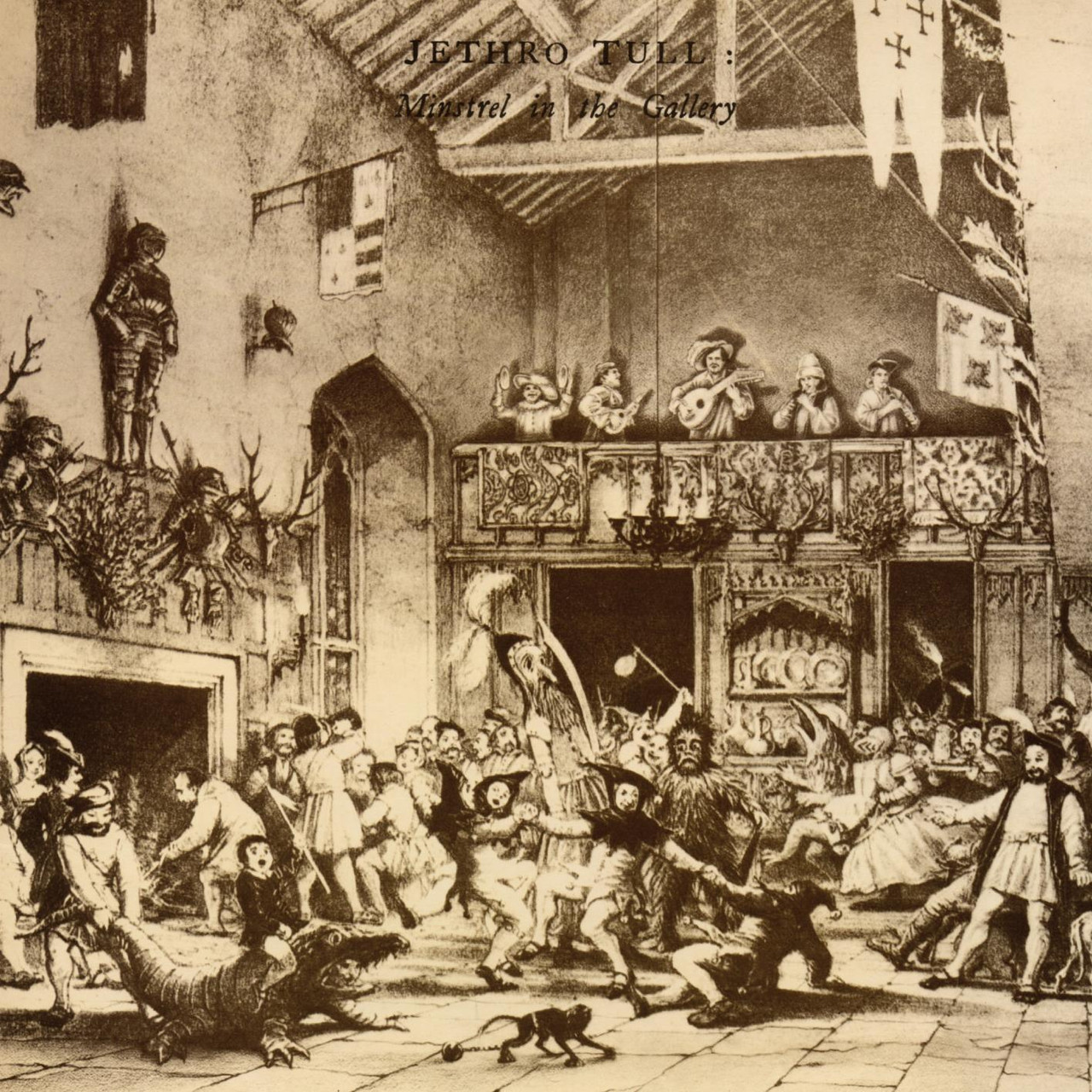 Jethro Tull 'Minstrel In The Gallery' (50th Anniversary) LP Grey Marble Vinyl