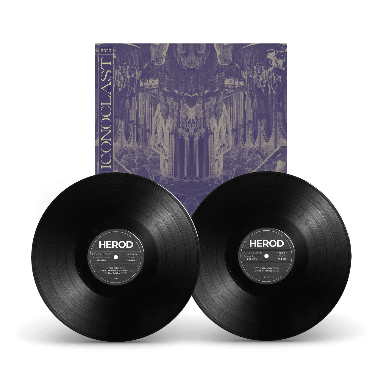 Herod 'The Iconoclast' 2LP Black Vinyl