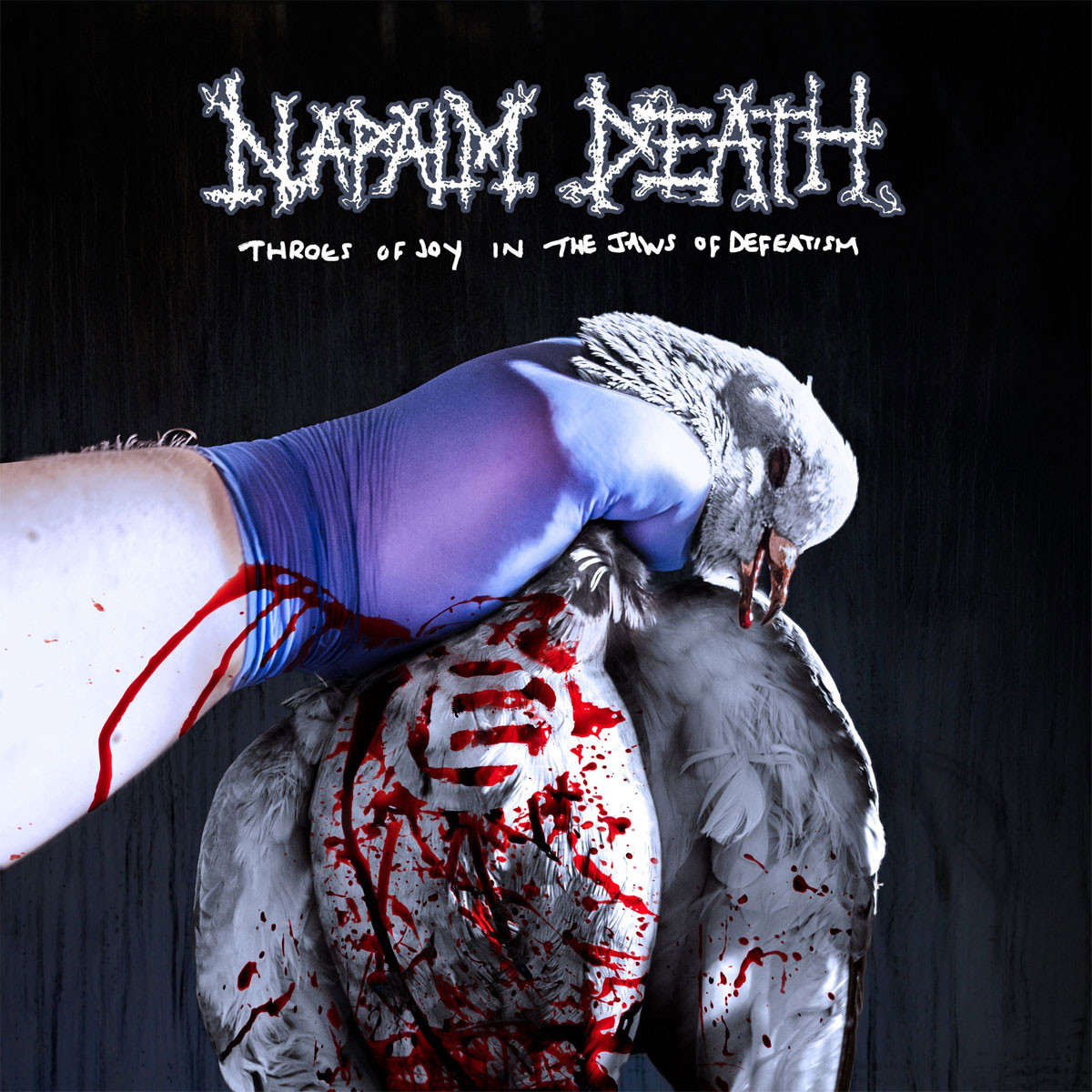 Napalm Death 'Throes of Joy in the Jaws of Defeatism' CD Front