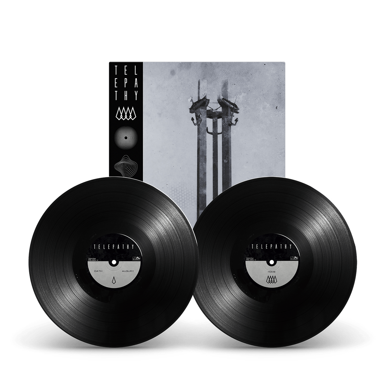 Telepathy 'Transmissions' 2LP Black Vinyl