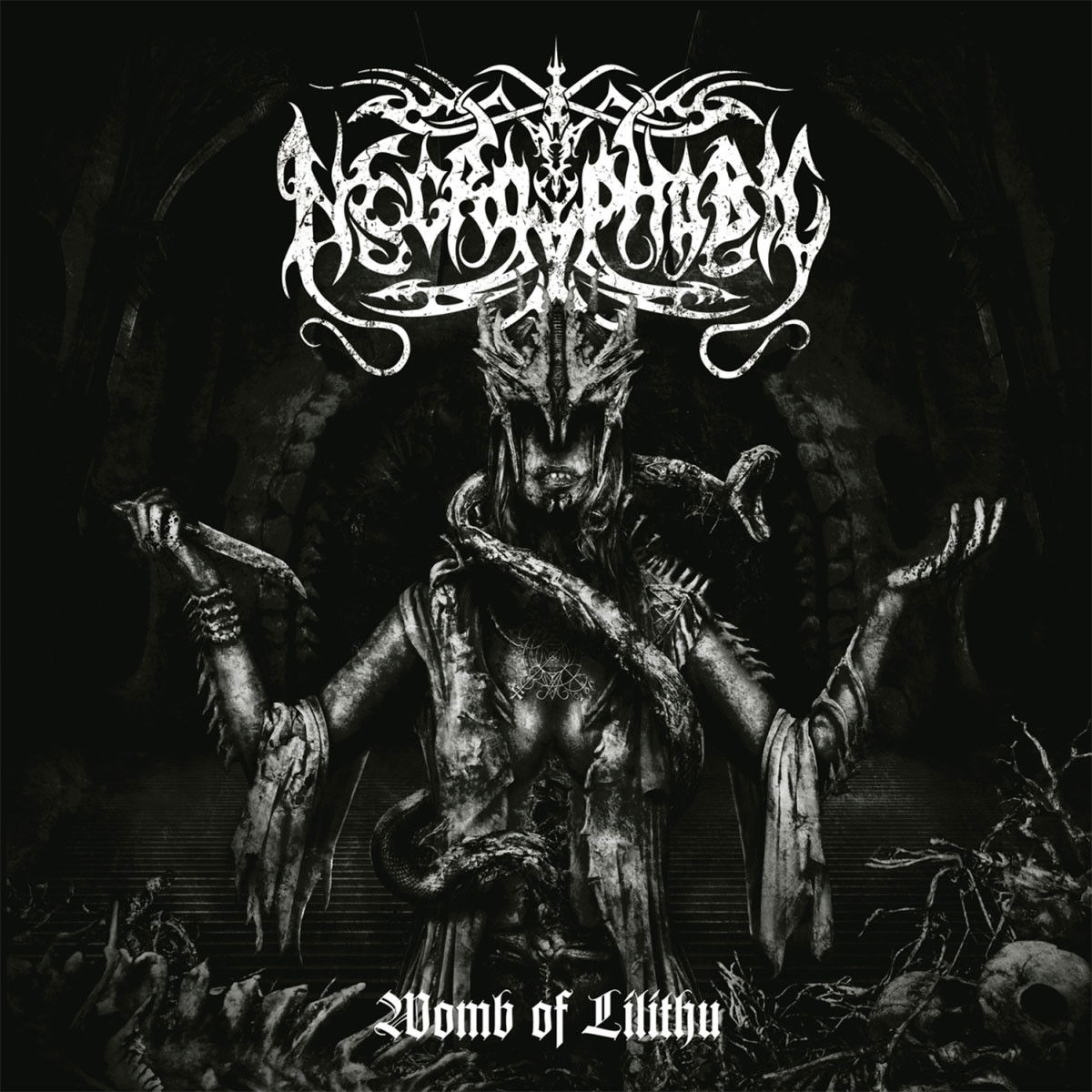 Necrophobic 'Womb Of Lilithu' (Reissue 2022) 2LP Black Vinyl Front