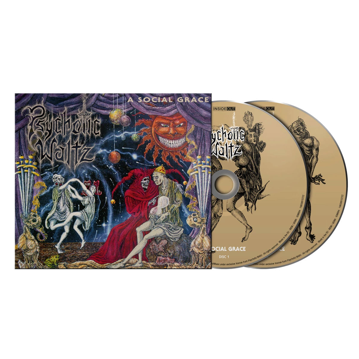 Psychotic Waltz 'A Social Grace' (Reissue 2024) 2CD Digipack