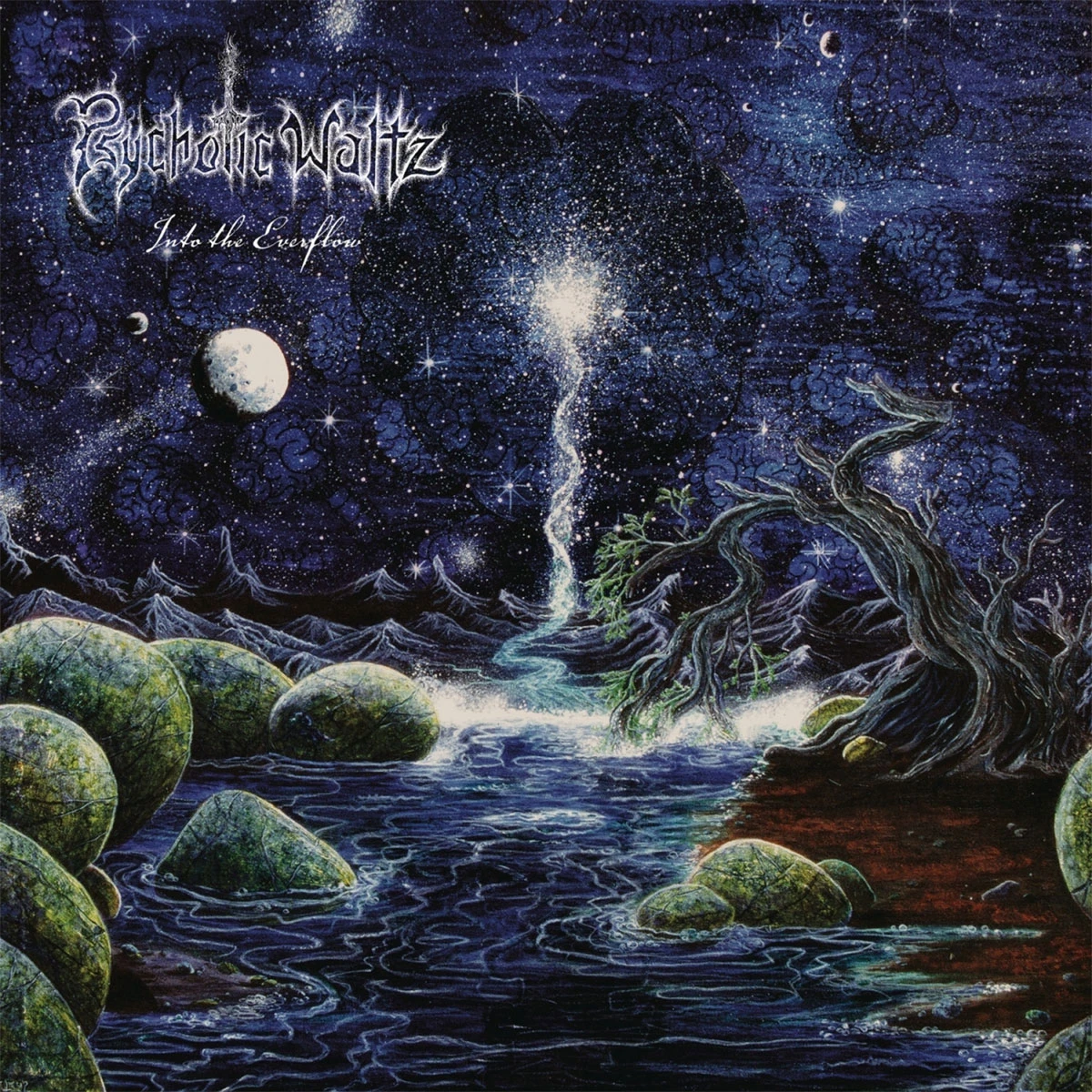 Psychotic Waltz 'Into The Everflow' (Reissue 2024) LP Blood Red Vinyl Front