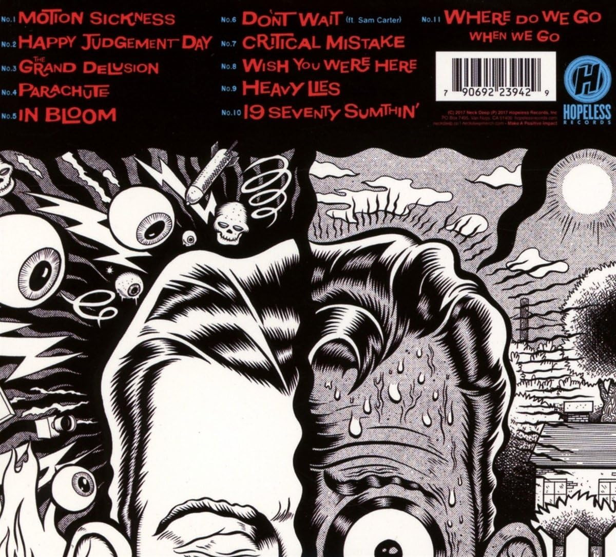 Neck Deep 'The Peace And The Panic' CD