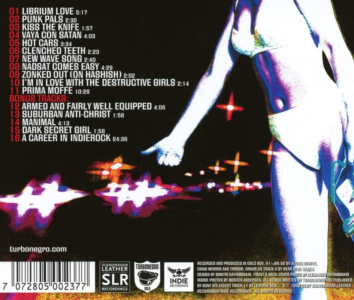 Turbonegro 'Hot Cars And Spent Contraceptives' CD