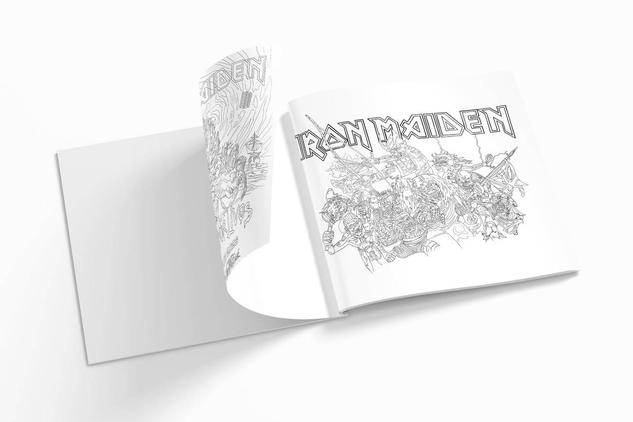 The Official Iron Maiden Colouring Book Volume III'