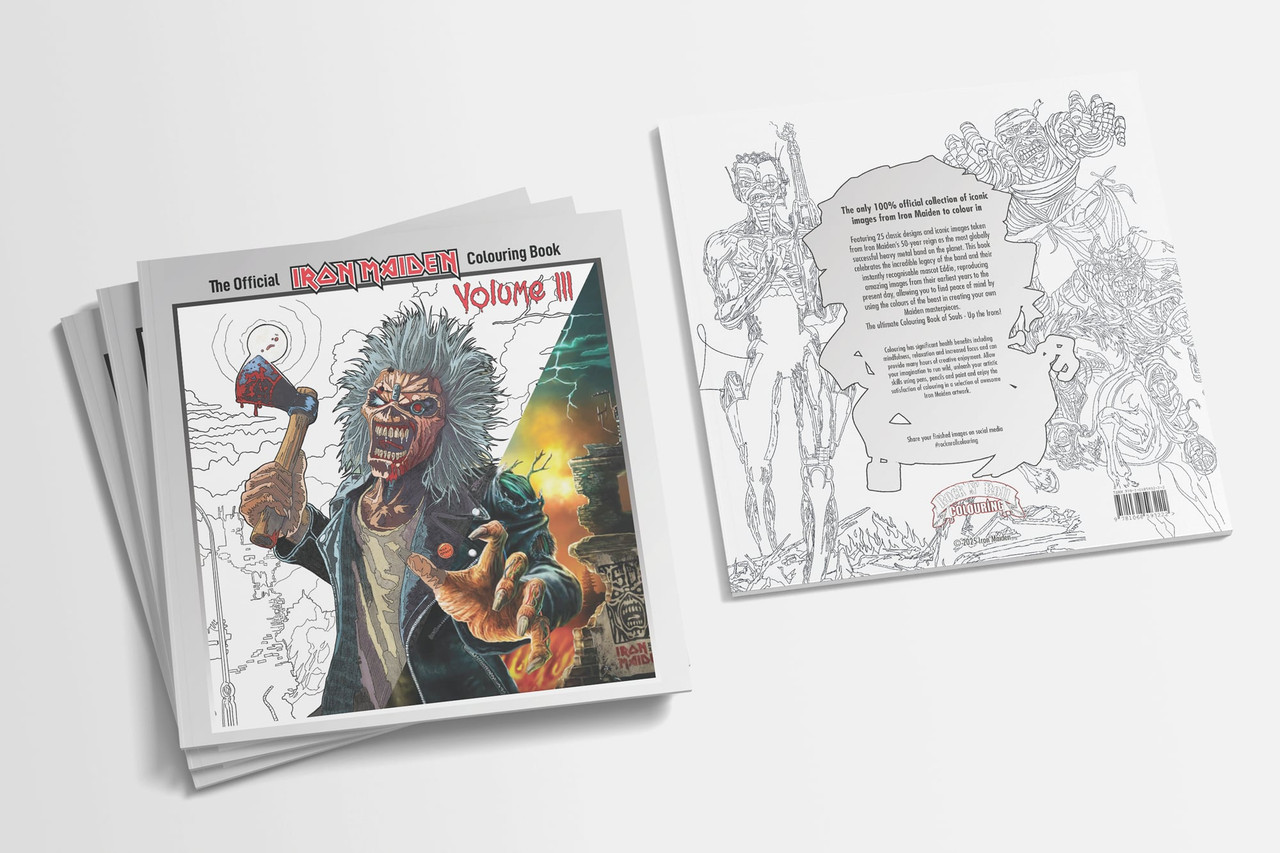 The Official Iron Maiden Colouring Book Volume III'
