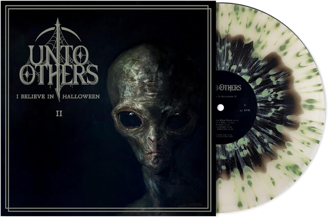 Unto Others 'I Believe in Halloween II' LP Green Black Splatter Vinyl