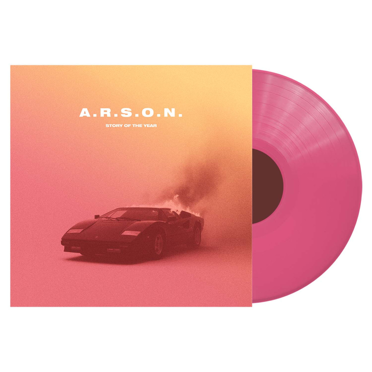 Story Of The Year 'A.R.S.O.N.' LP Hot Pink Vinyl