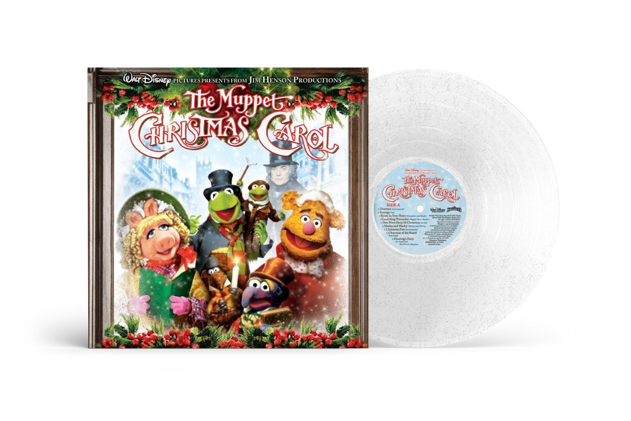Various Artists 'The Muppet Christmas Carol' LP Clear Glitter Vinyl
