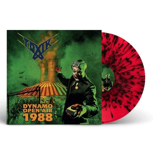 Toxik 'Dynamo Open Air 1988' LP Red Black Splatter Vinyl