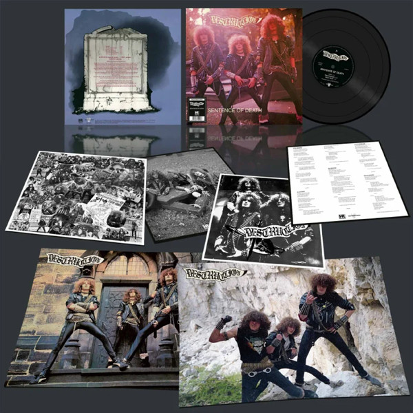 Destruction 'Sentence of Death' (EU cover) LP Black Vinyl
