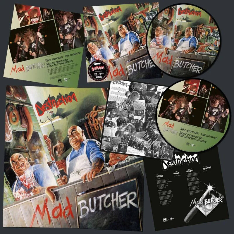 Destruction 'Mad Butcher' LP Picture Disc Vinyl