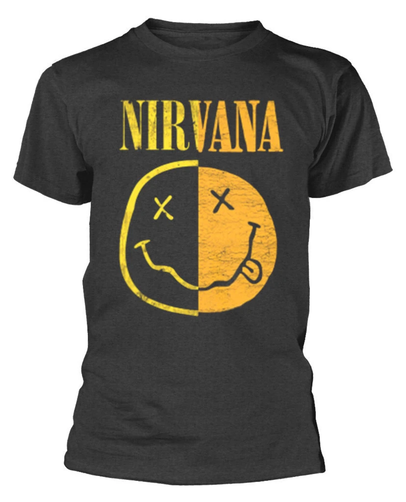 Nirvana 'Spliced' (Grey) T-Shirt