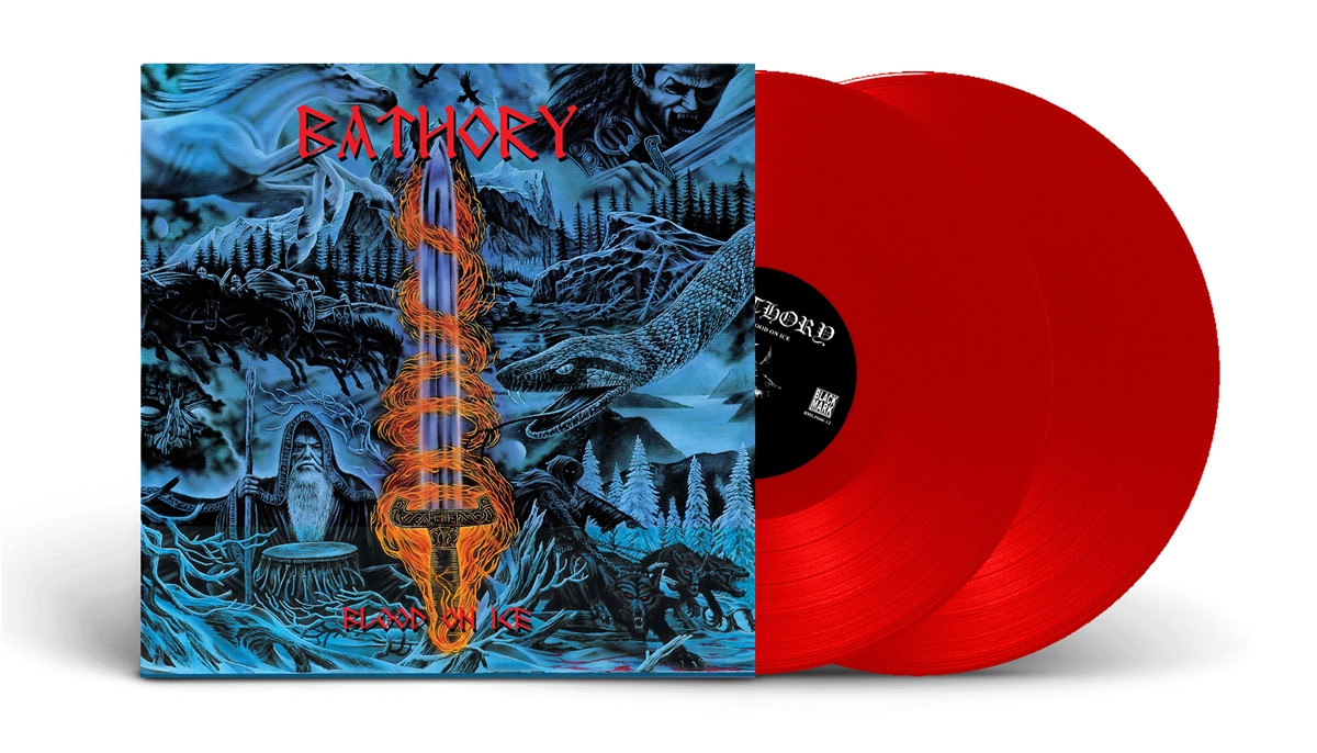 Bathory 'Blood On Ice' LP Red Vinyl