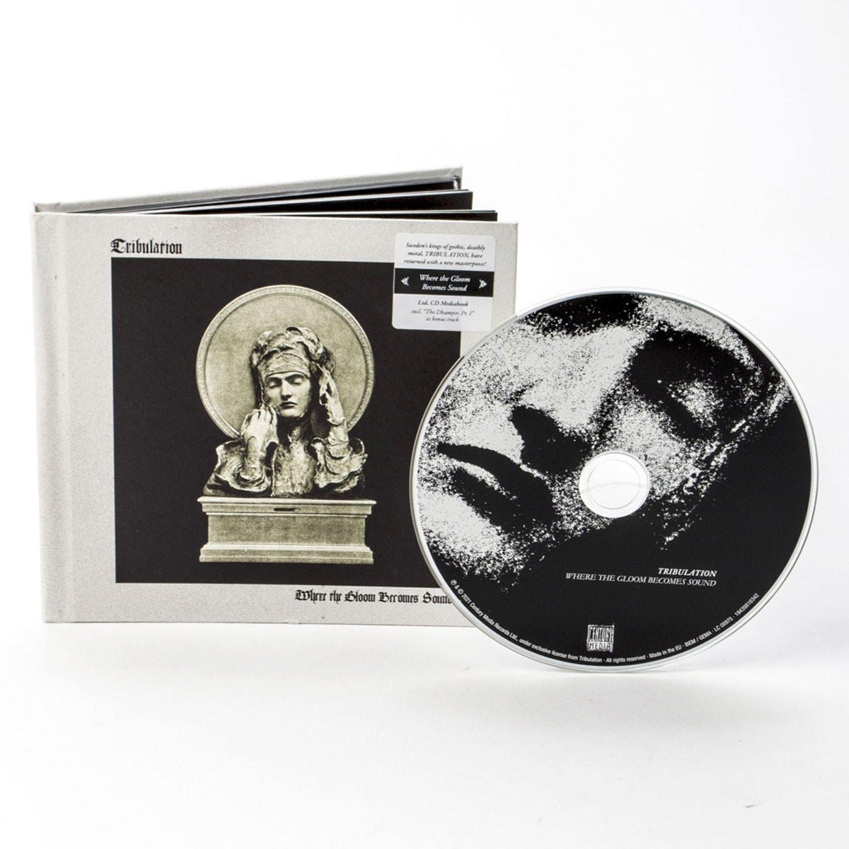 Tribulation 'Where The Gloom Becomes Sound' CD Hardcover Mediabook Front