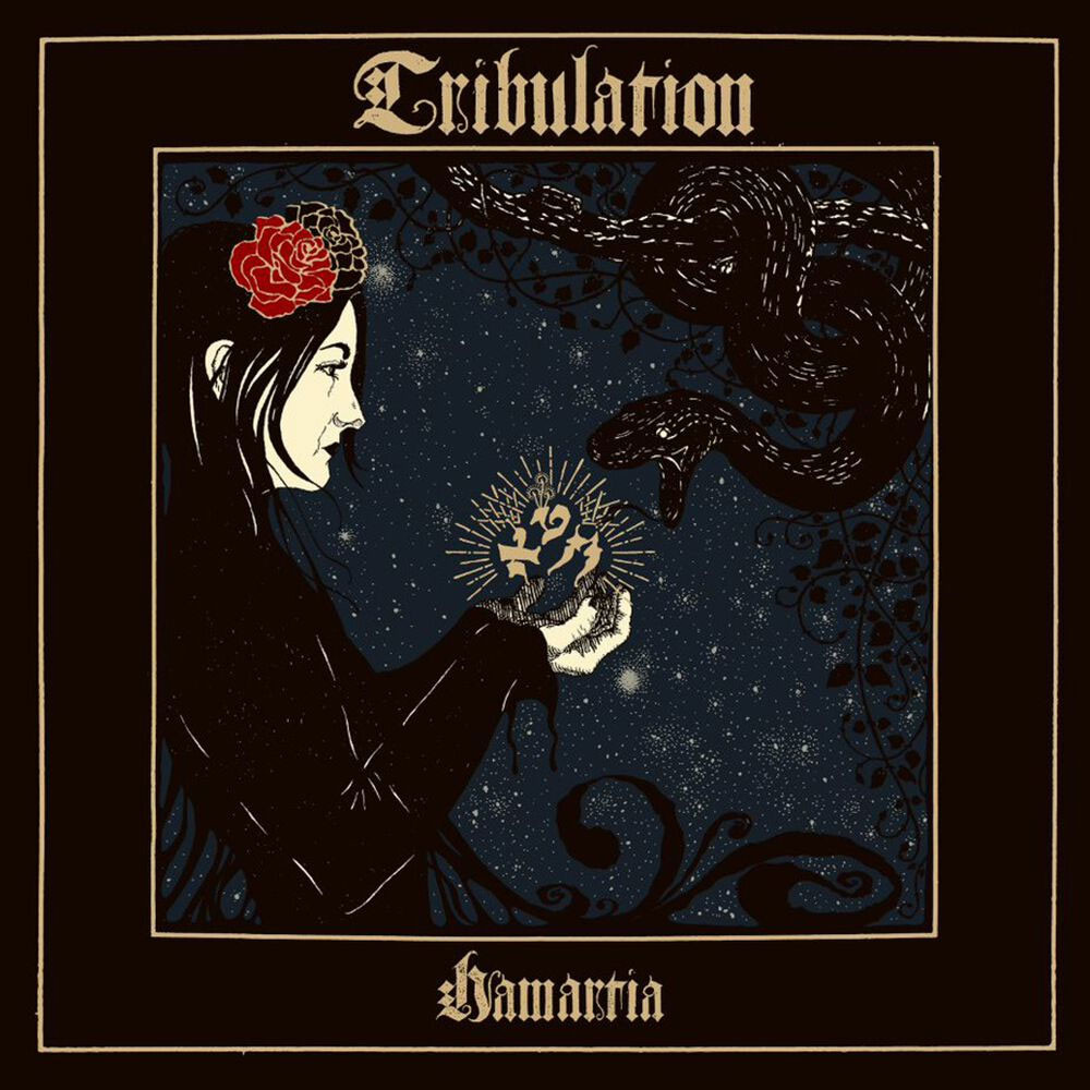 Tribulation 'Hamartia' EP Black Vinyl Front