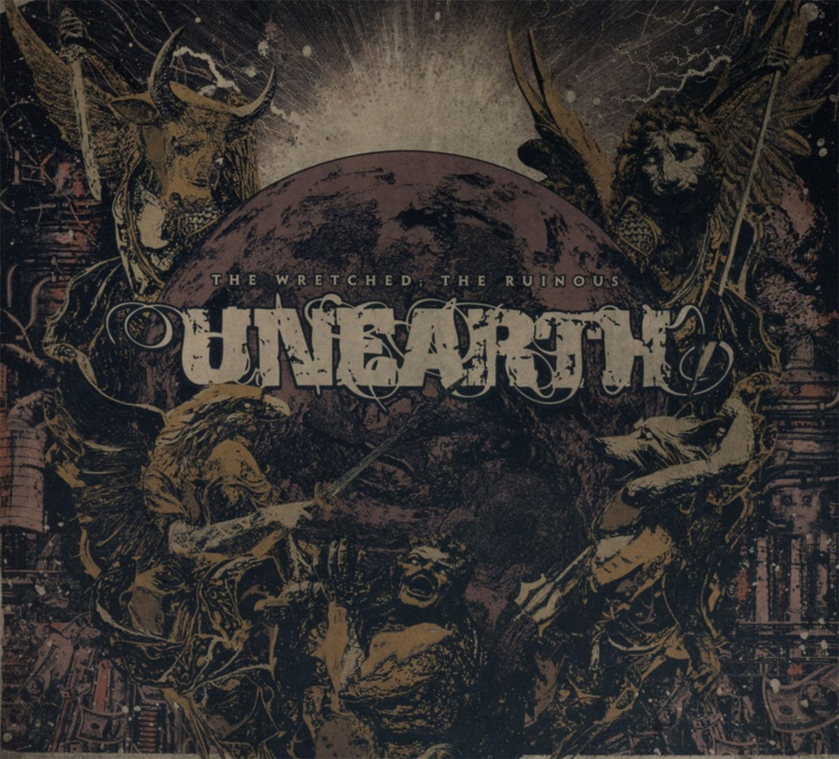 Unearth 'The Wretched; The Ruinous' CD Digipack Front