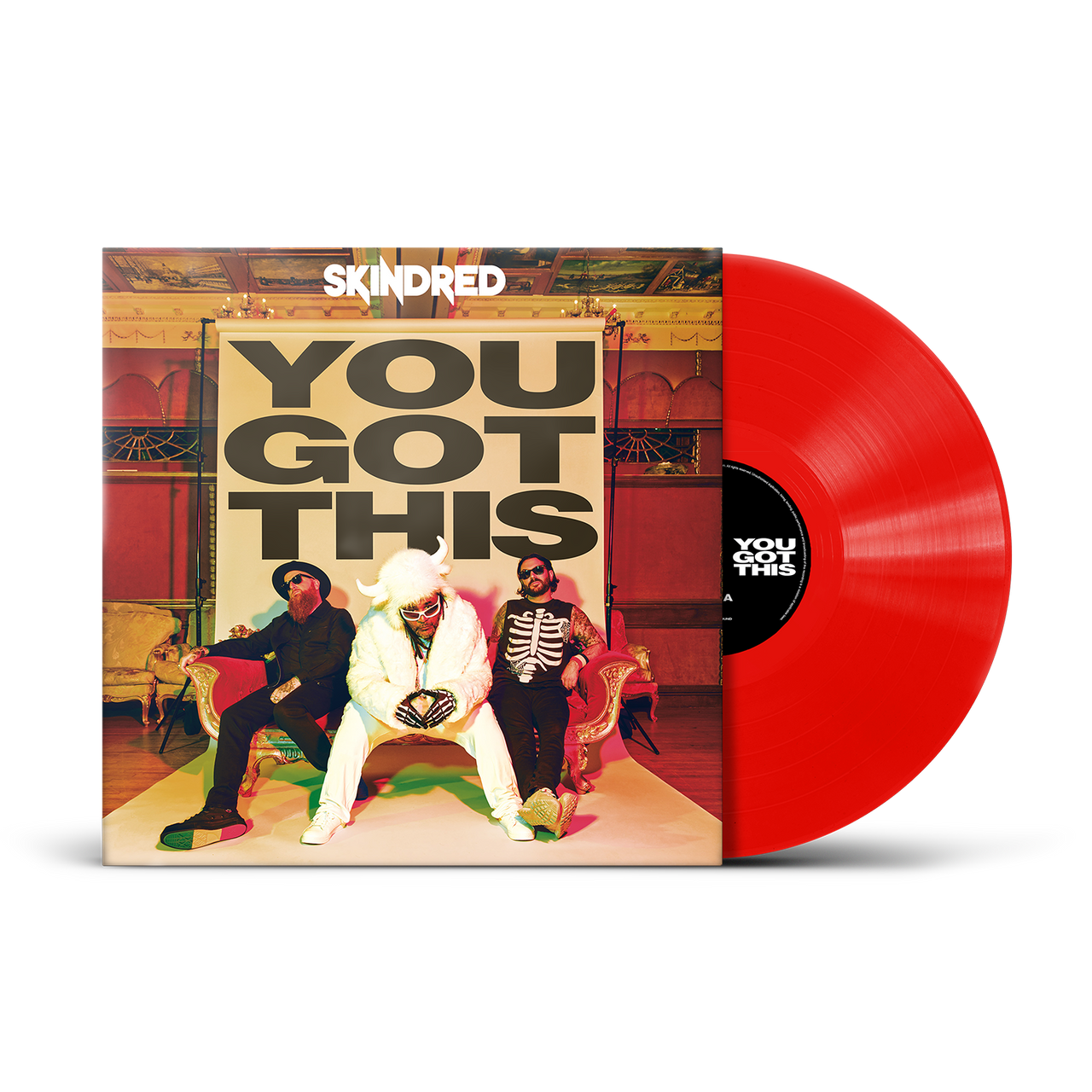 Skindred 'You Got This' LP Red Vinyl