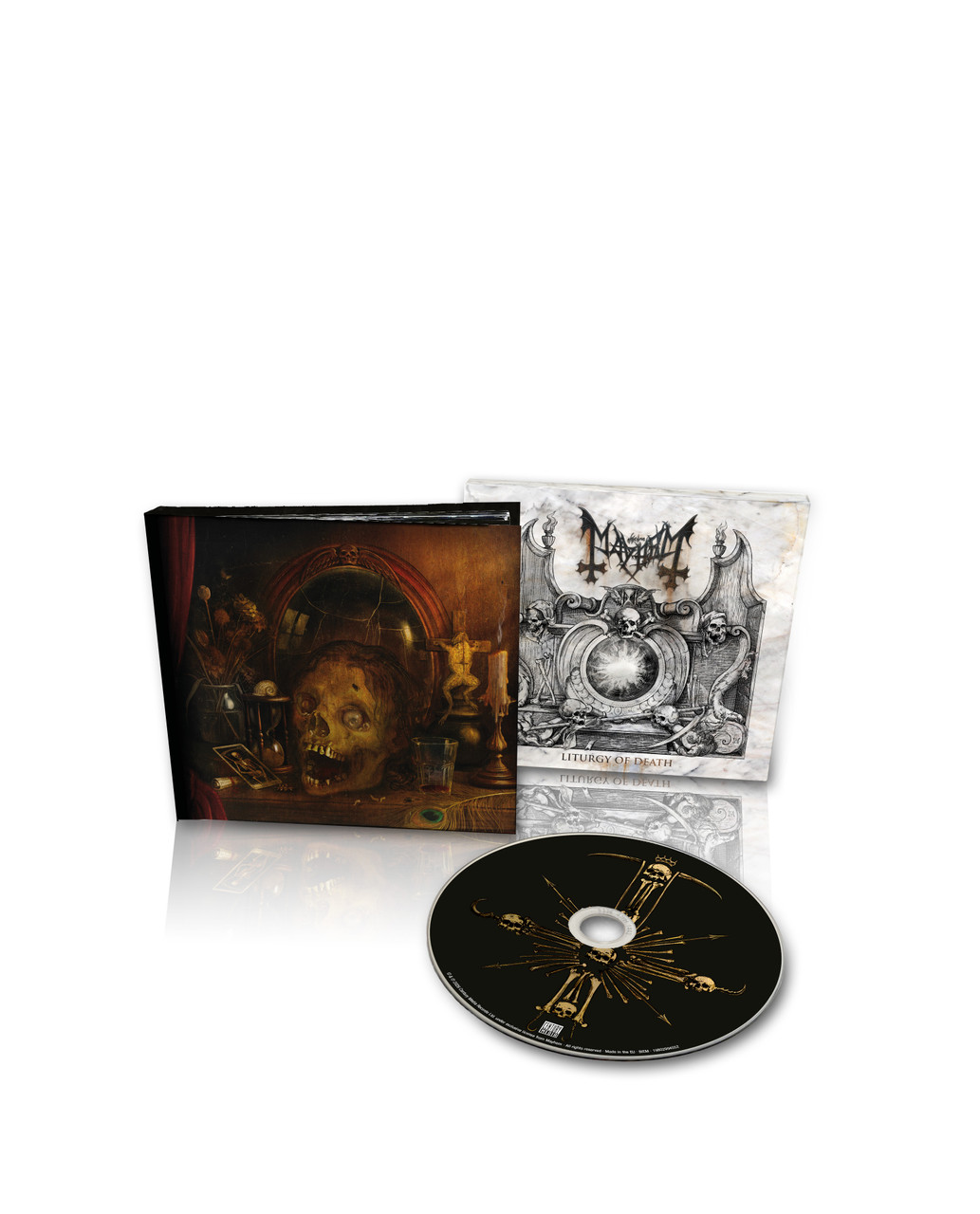 Mayhem 'Liturgy of Death' CD Deluxe Media Book