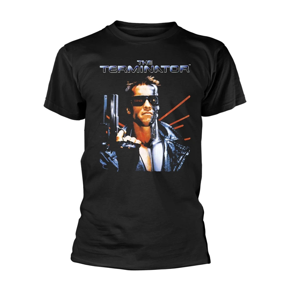 The Terminator 'Movie Poster' (Black) T-Shirt