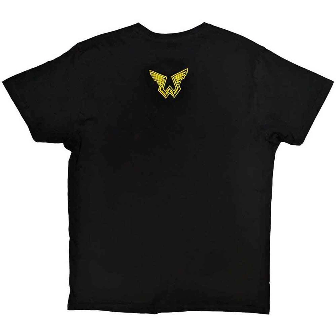 Paul McCartney 'Wings Band on the Run' (Black) T-Shirt BACK