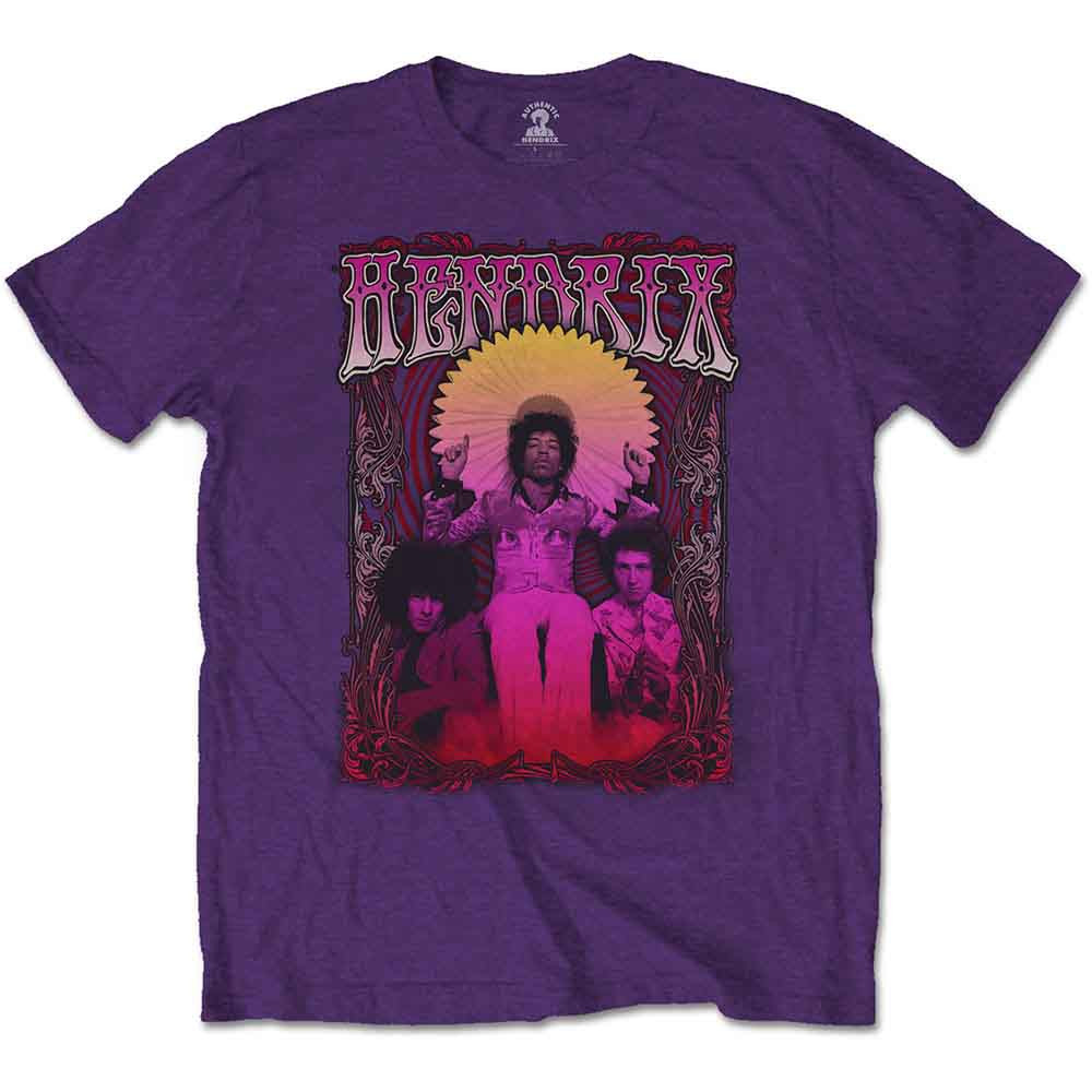 Jimi Hendrix 'Karl Ferris Wheel' (Purple) T-Shirt