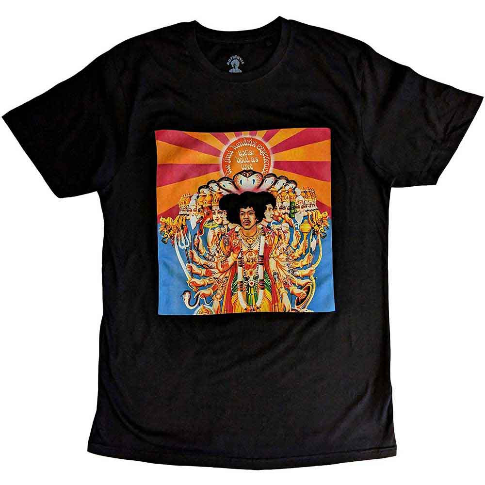 Jimi Hendrix 'Axis' (Black) T-Shirt