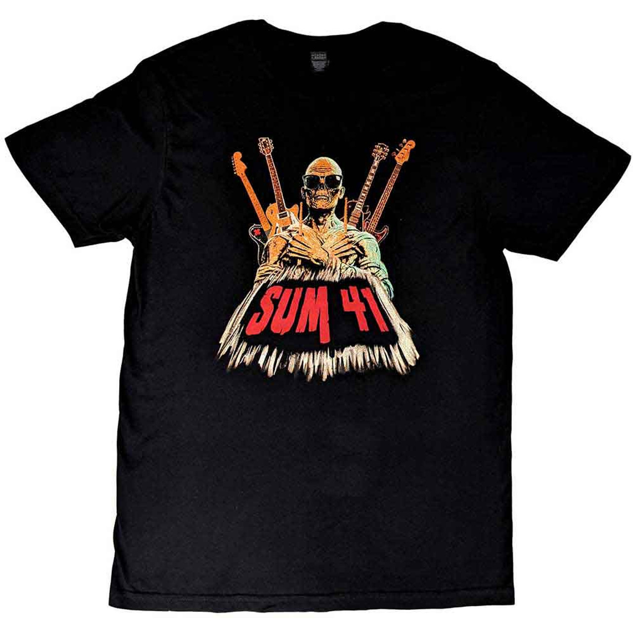 Sum 41 'Does This Look Like All Killer No Filler European Tour 2022' (Black) T-Shirt