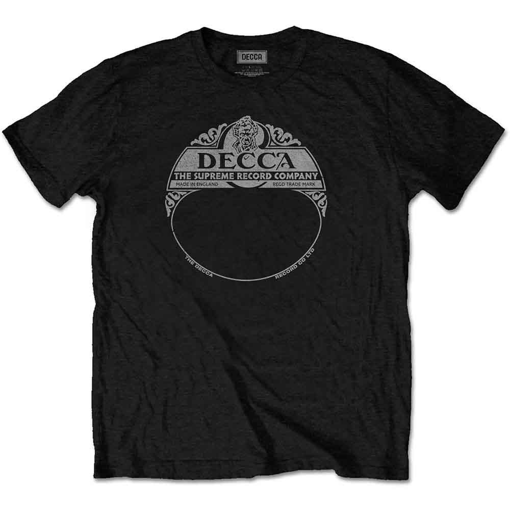 Decca Records 'Supreme Label' (Black) T-Shirt