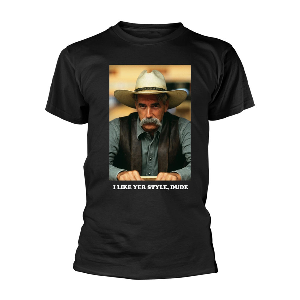 The Big Lebowski 'I Like Yer Style, Dude' (Black) T-Shirt