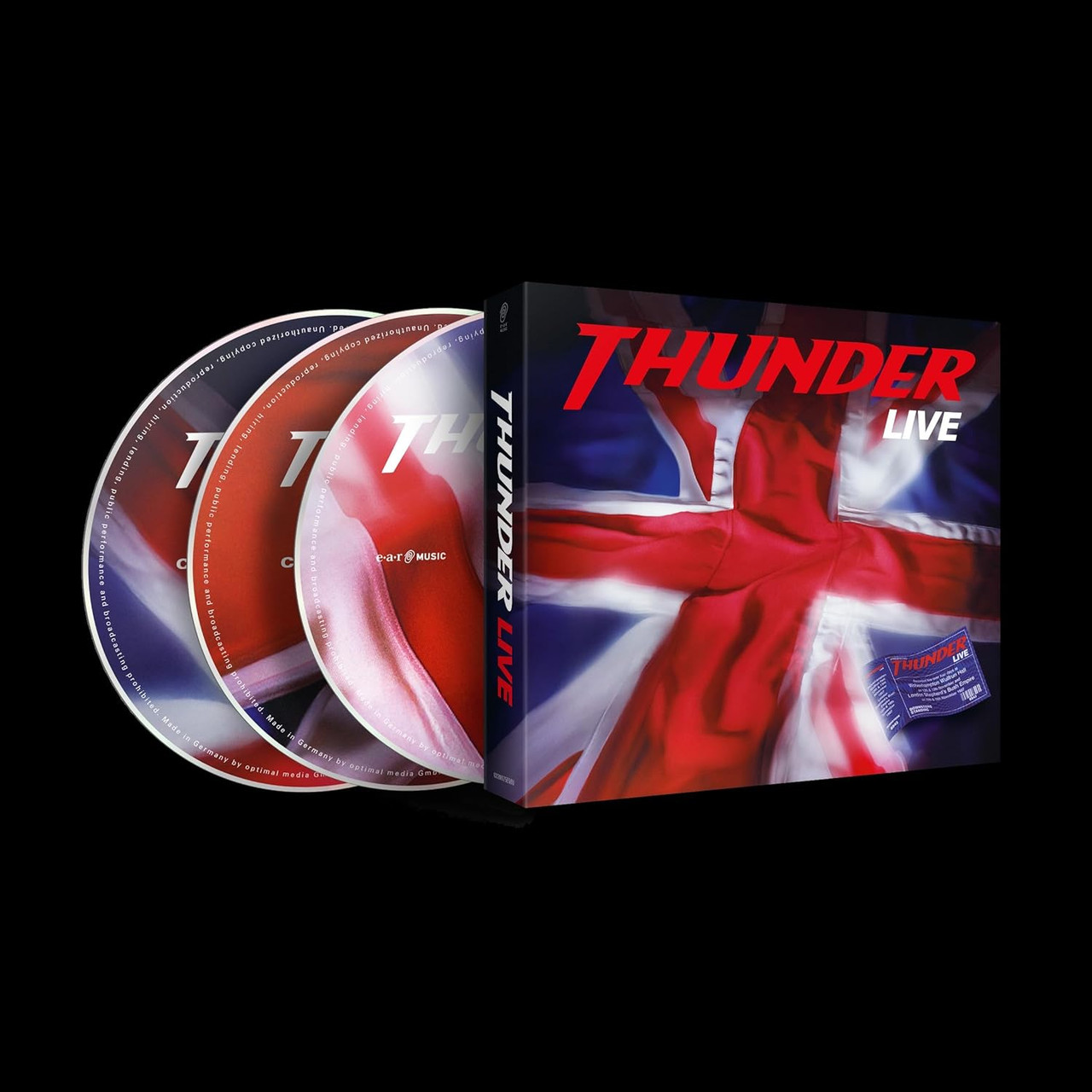 Thunder 'Live' 3CD Digipack