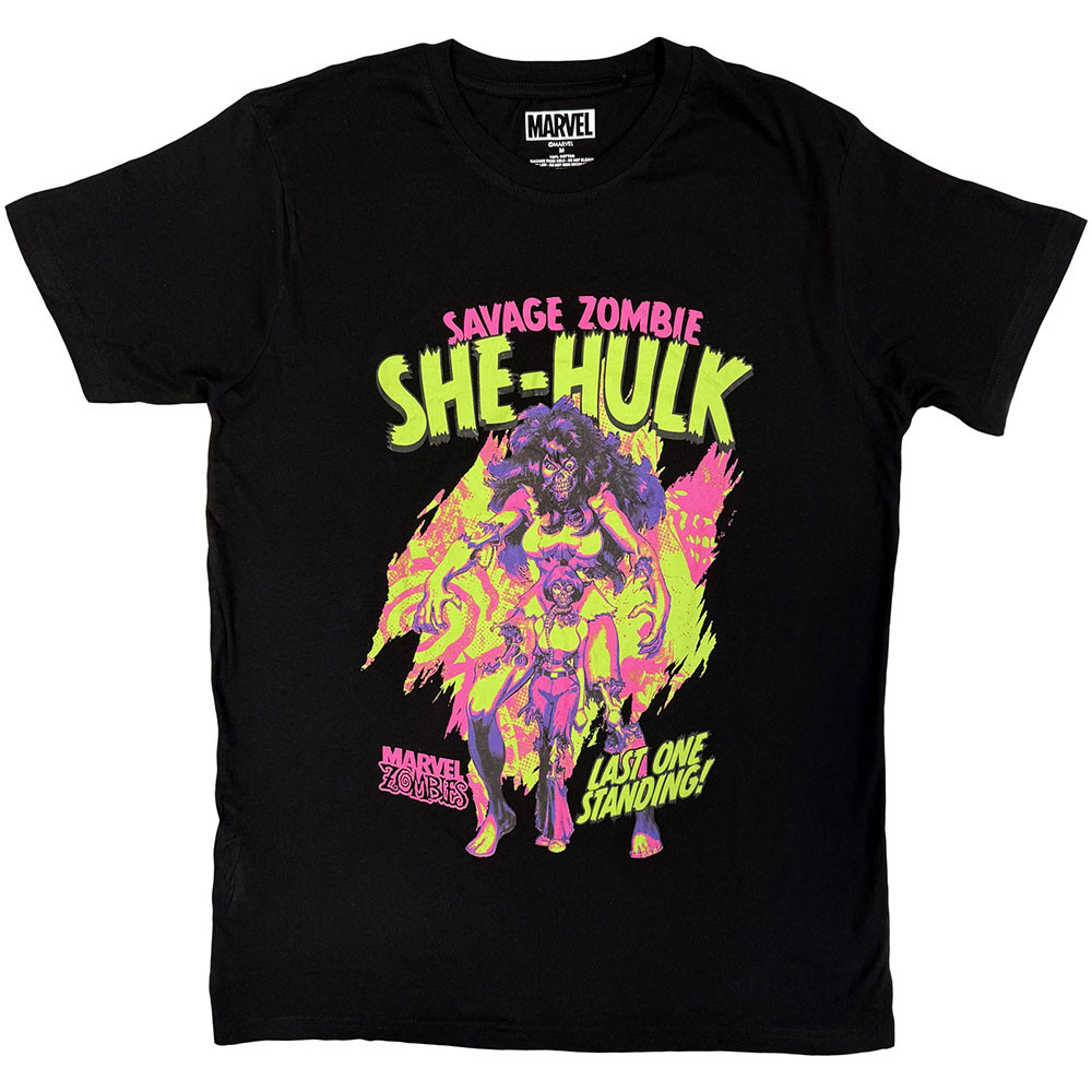Hulk 'Savage Zombie She-Hulk' (Black) T-Shirt