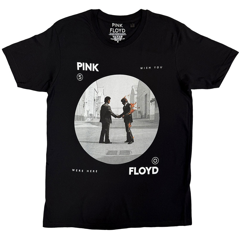 Pink Floyd 'Man on Fire' (Black) T-Shirt
