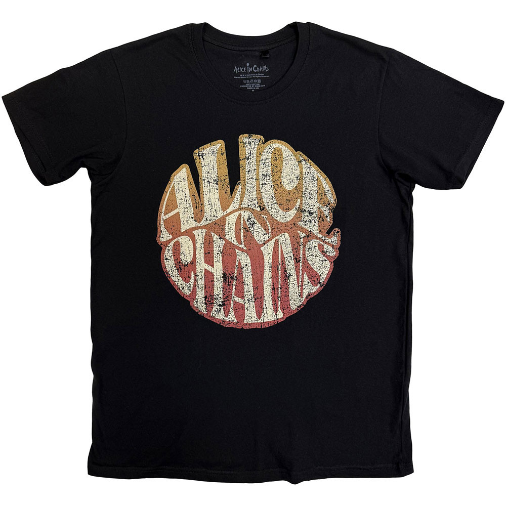 Alice In Chains 'Gradient Logo' (Black) T-Shirt