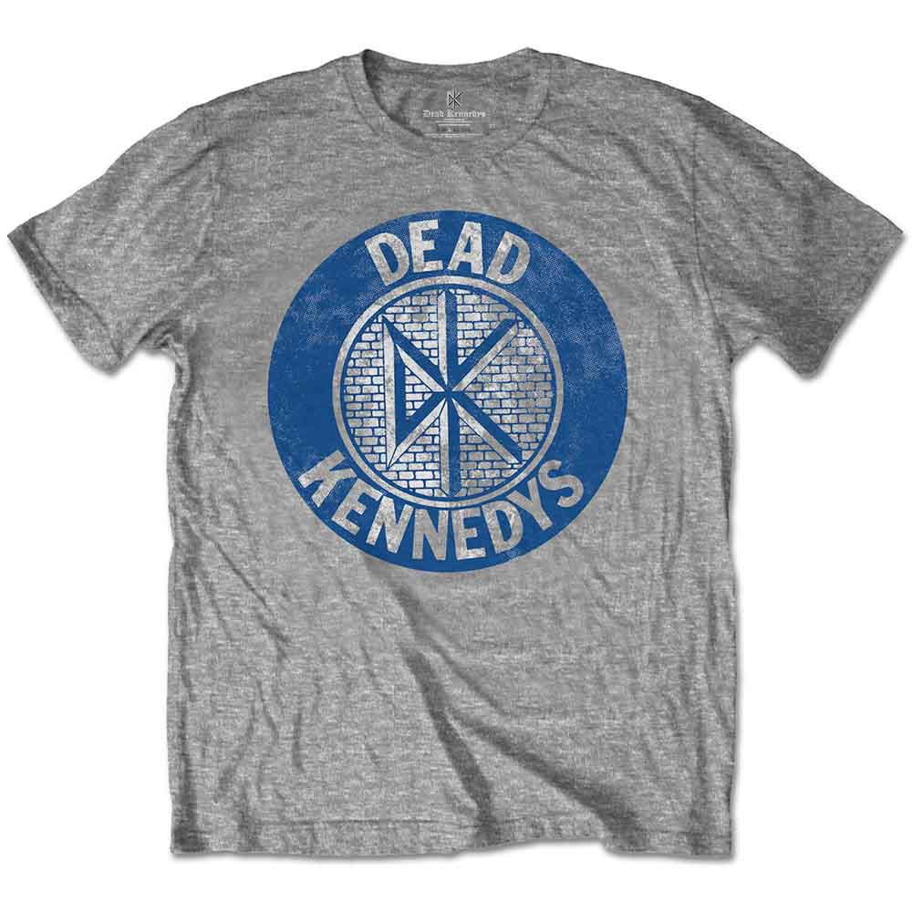 Dead Kennedys 'Vintage Circle' (Grey) T-Shirt