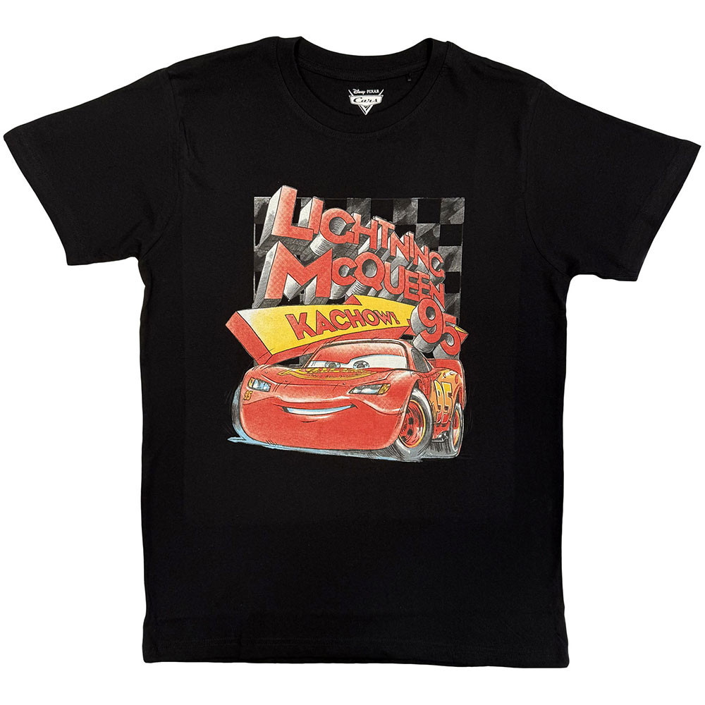 Cars 'Cars Kachow 95' (Black) T-Shirt