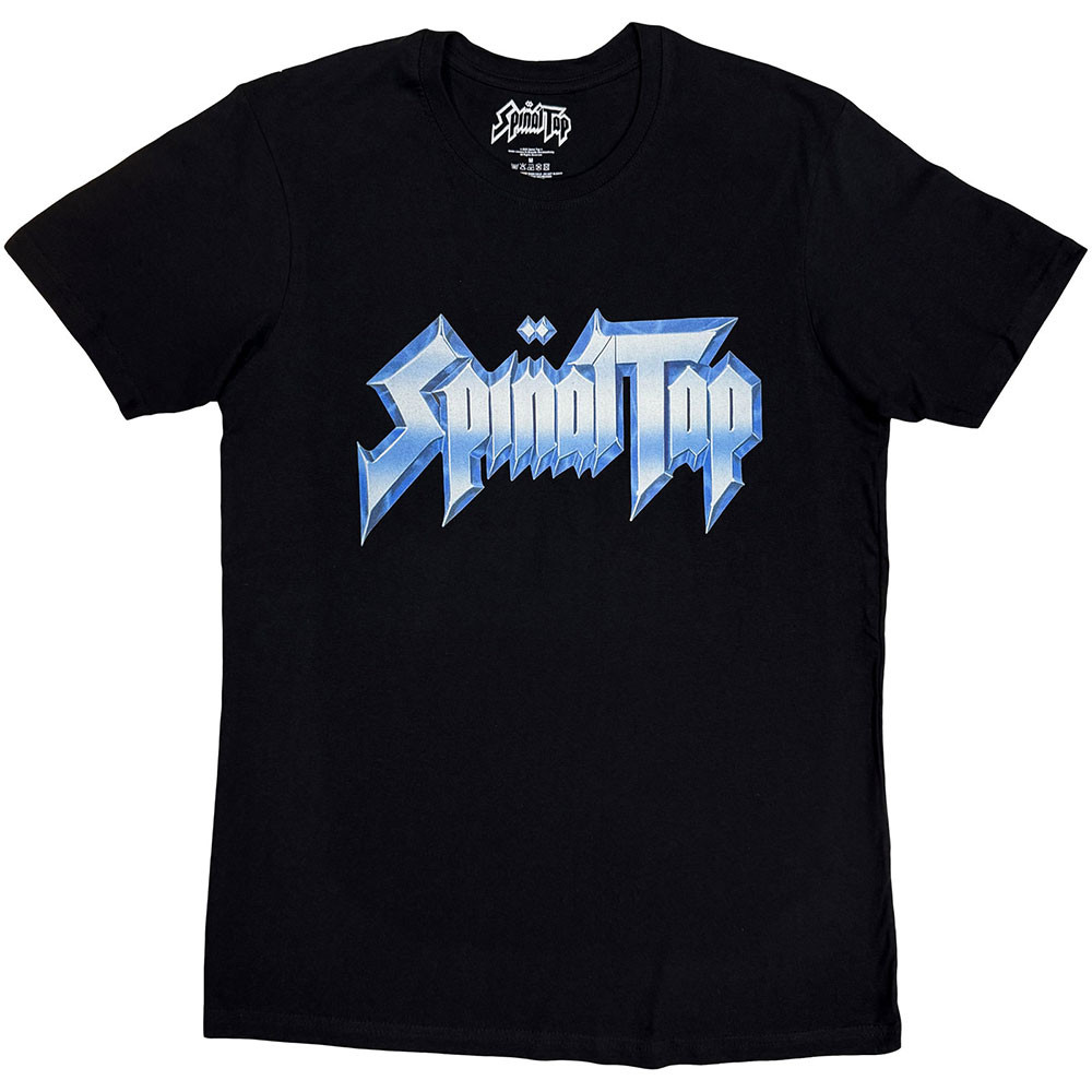 Spinal Tap 'Metallic Logo' (Black) T-Shirt