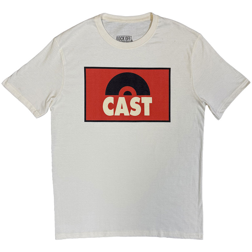 Cast 'Square Logo Uni' (Natural) T-Shirt