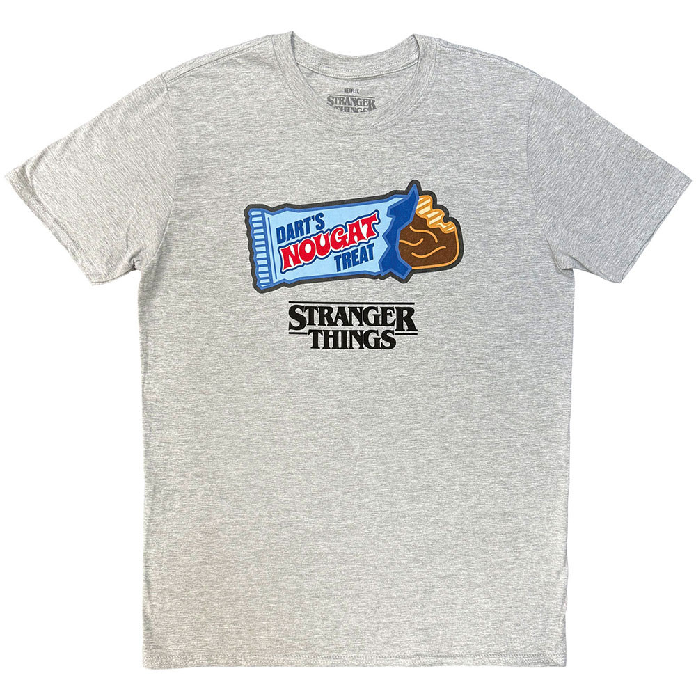 Stranger Things 'Dart’s Treat' (Grey) T-Shirt