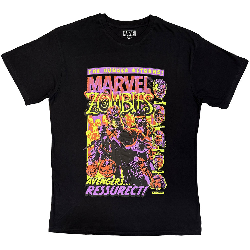 Avengers 'Resurrect' (Black) T-Shirt