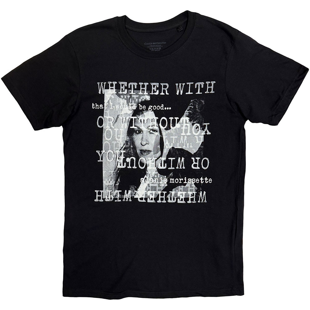 Alanis Morissette 'Whether With' (Black) T-Shirt