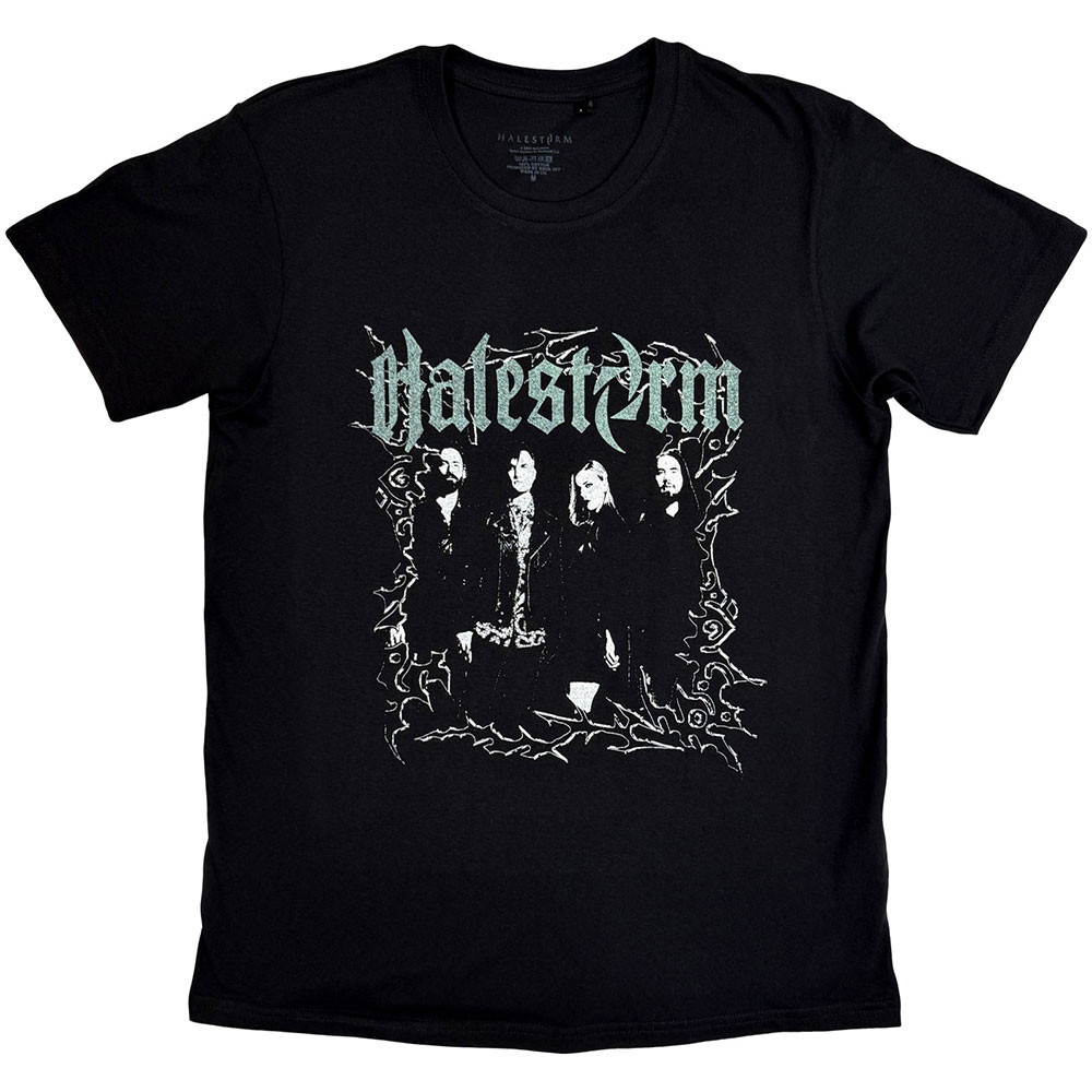 Halestorm 'Jagged Frame' (Black) T-Shirt
